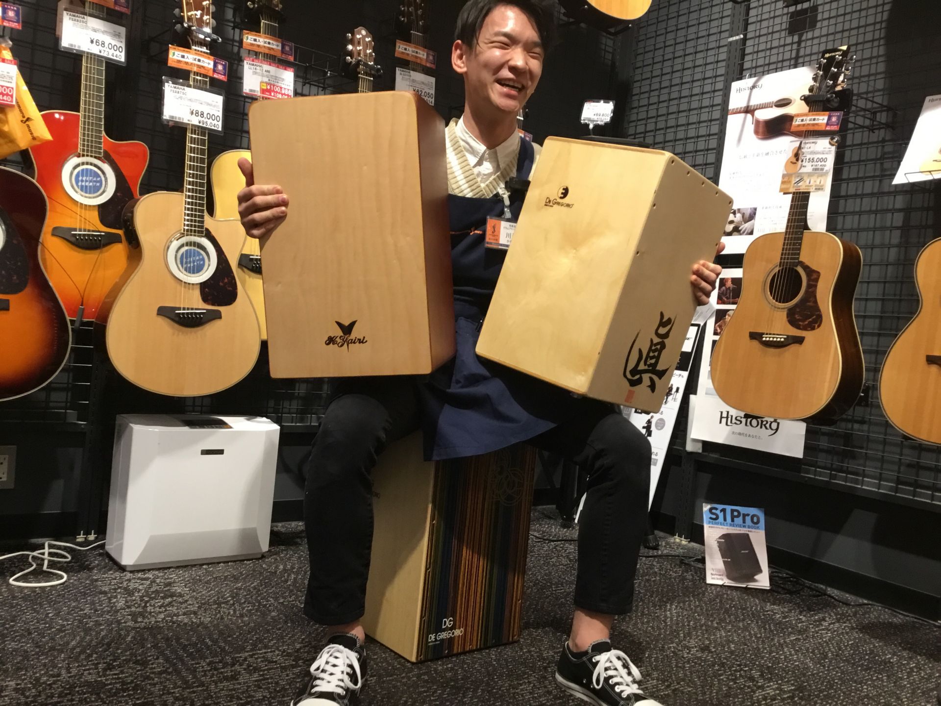 カホン入荷！ラインナップ増えました！