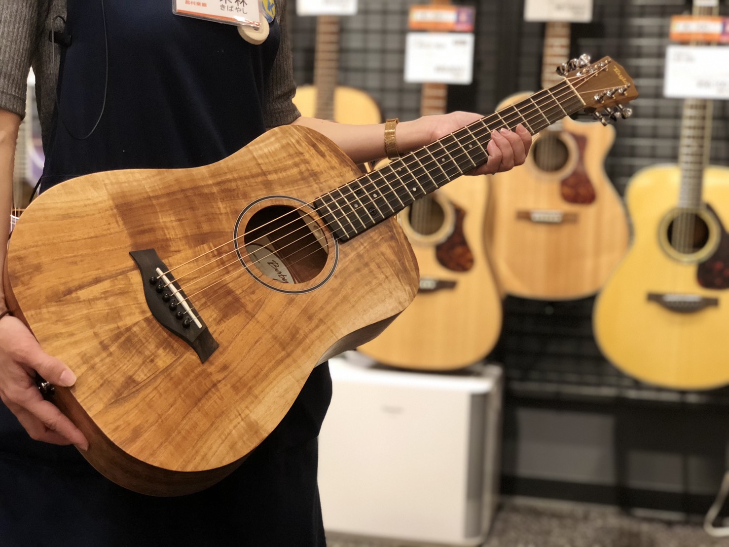 アコースティックギター】Baby Taylor-e Koa入荷！｜島村楽器 