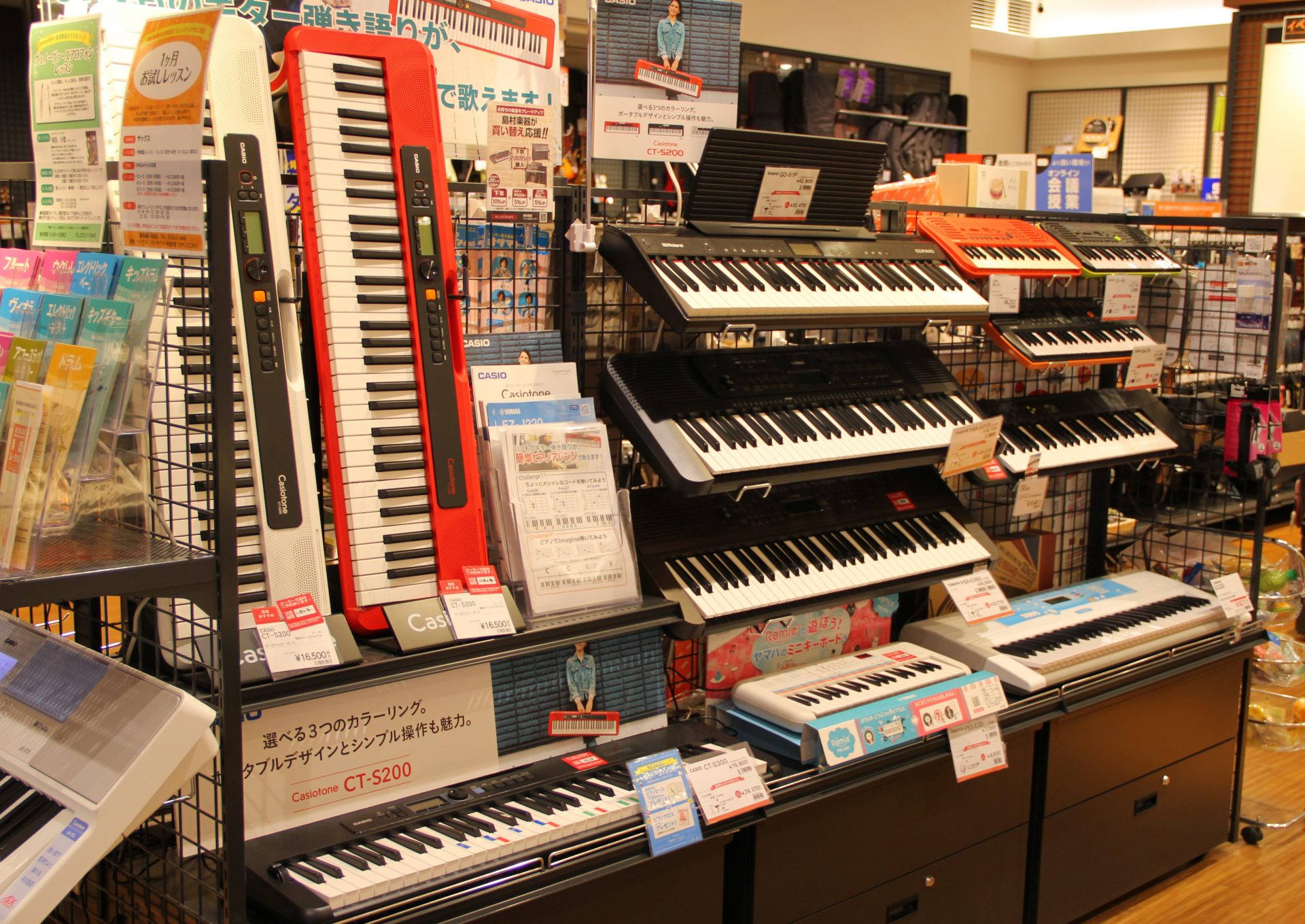和泉店に展示しているキーボードのラインナップをご紹介致します！