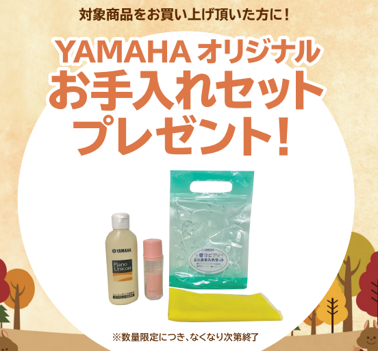 《対象商品》<br />
SCLP-8450、SCLP-8350、CLP-875<br />
<br />
【プレゼント】<br />
お手入れセット
