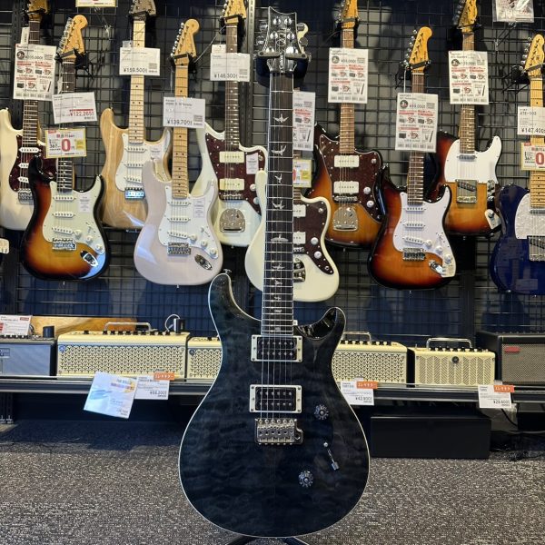 PRS SE CUSTOM 24 Quilt Gray Black
