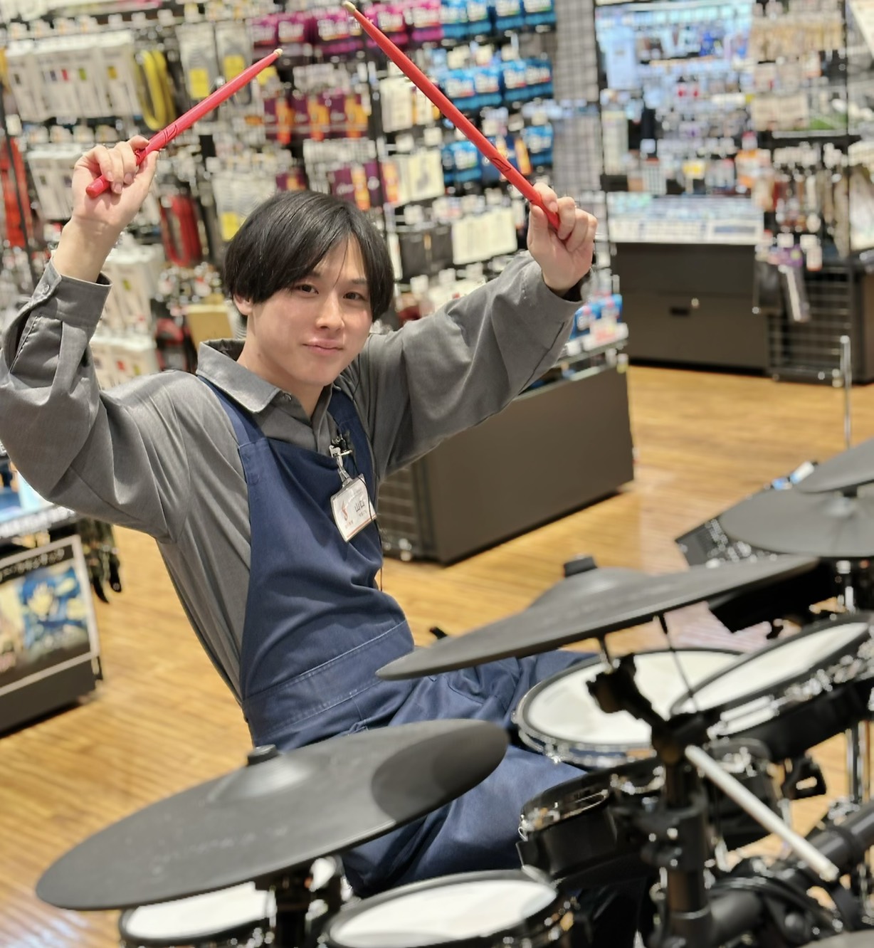 ドラム担当　山口（やまぐち）