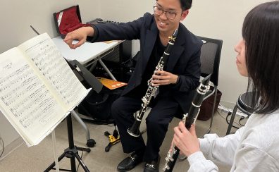 【音楽教室】「できた!」を実感!クラリネット体験会「24時間WEB受付中」♪