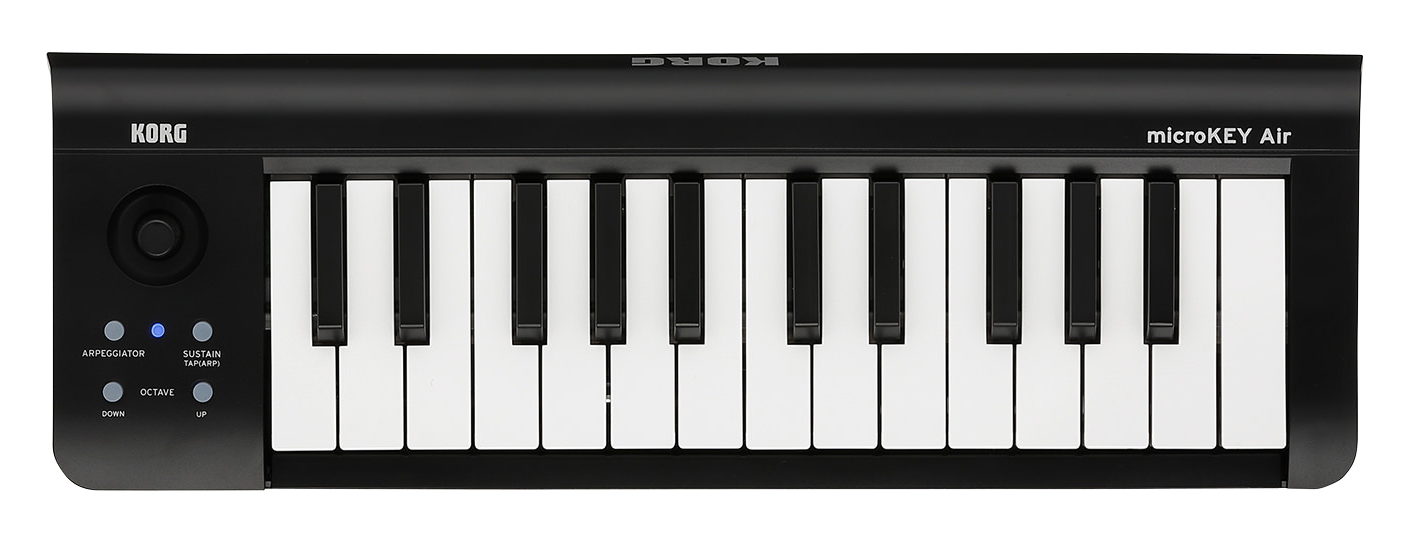 もっと自由に音楽制作。ワイヤレスで。KORG / micro KEY2-25Air