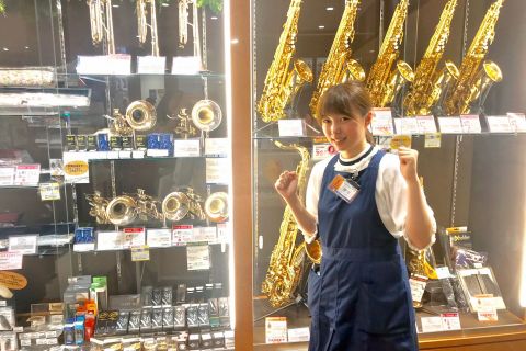 スタッフ写真 管楽器 勝又