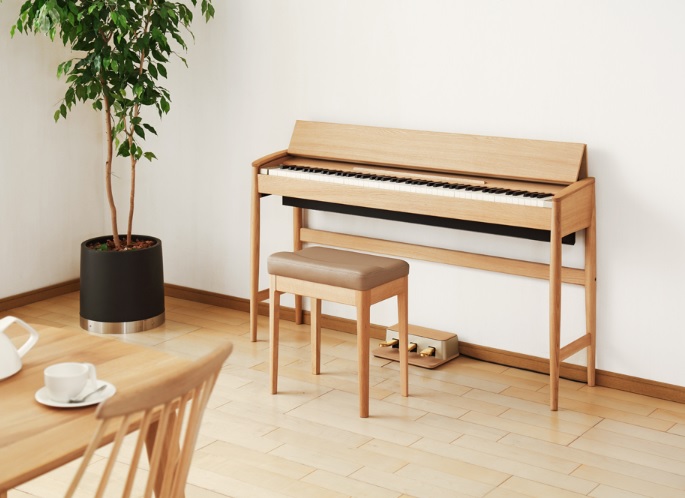 CONTENTSきよら　KF-10島村楽器かわぐちキャスティ店電子ピアノ展示ラインナップお問い合わせきよら　KF-10 Rolandとkarimoku家具のコラボレーションモデル！ 　 きよらとは 「温かみを持った天然木がつなぐ、人とピアノ」をコンセプトに、karimokuによるモダンな家具仕上げの […]