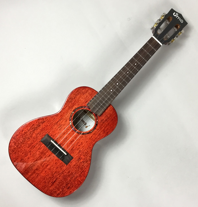 Uma Ukulele UK-20SC RED コンサートウクレレ シースルーレッド