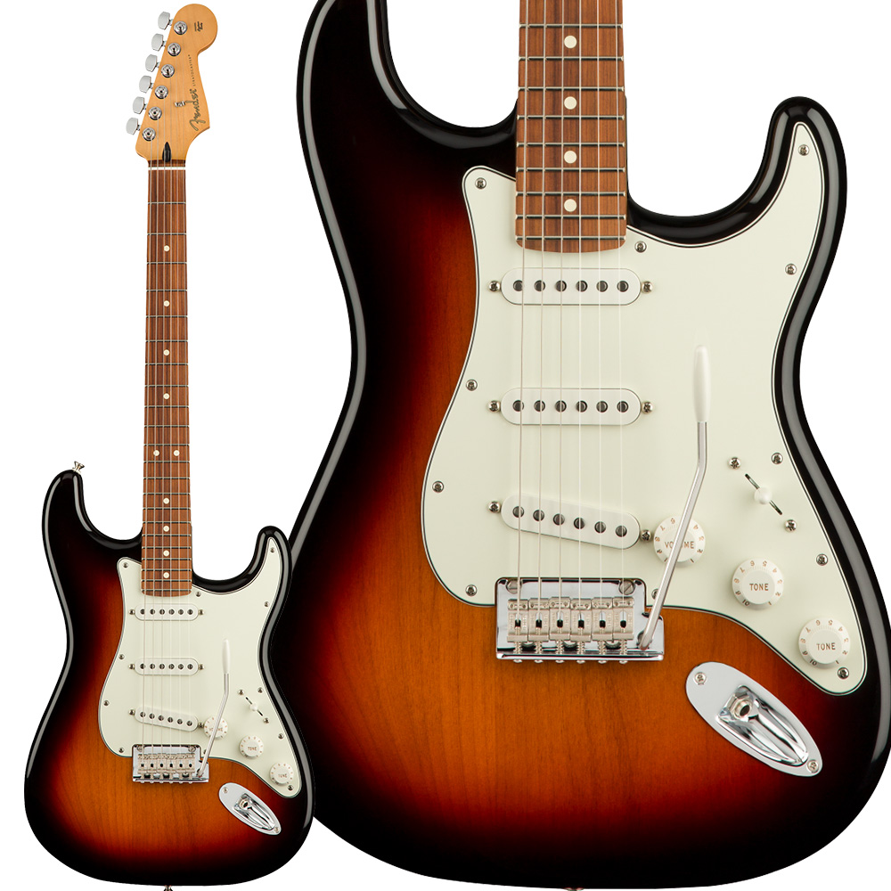 Fender Player Stratocaster Pau Ferro Fingerboard 3-Color Sunburst