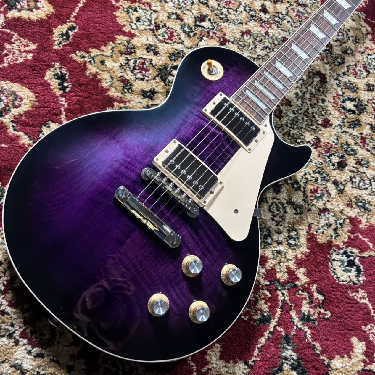 Gibson エレキギター 特価品Gibson Exclusive Les Paul Standard 60s Figured Top【Dark Purple Burst】