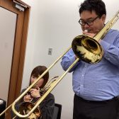【音楽教室体験レッスンレポート】スタッフがトロンボーンの体験レッスンを受けてみた!