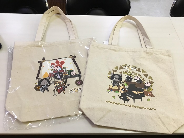 【CAPCOM×島村楽器】モンハンでおなじみのアイルーたちが可愛いトートバッグ入荷してます！