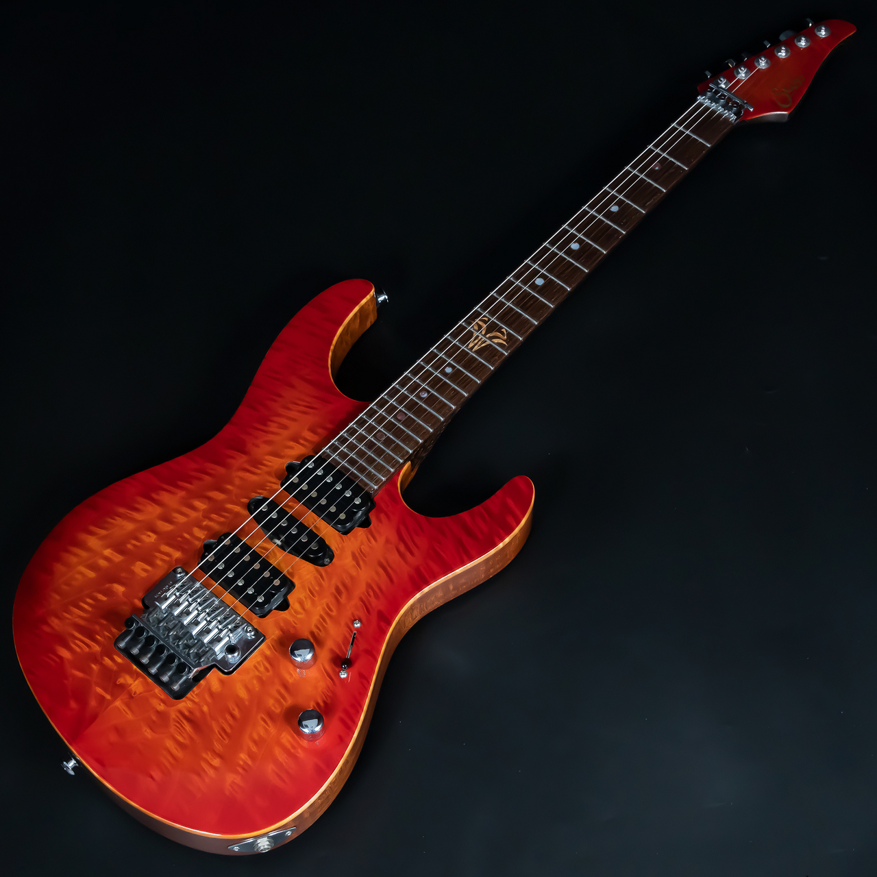 Suhr中古 2014 Collection Modern Angle Quilt Maple Fireburst