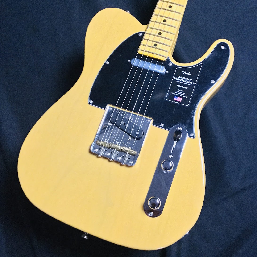 Fender American Professional II Telecaster Maple Fingerboard Butterscotch Blonde