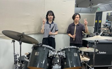 【ドラム】スタッフ体験レッスンレポート