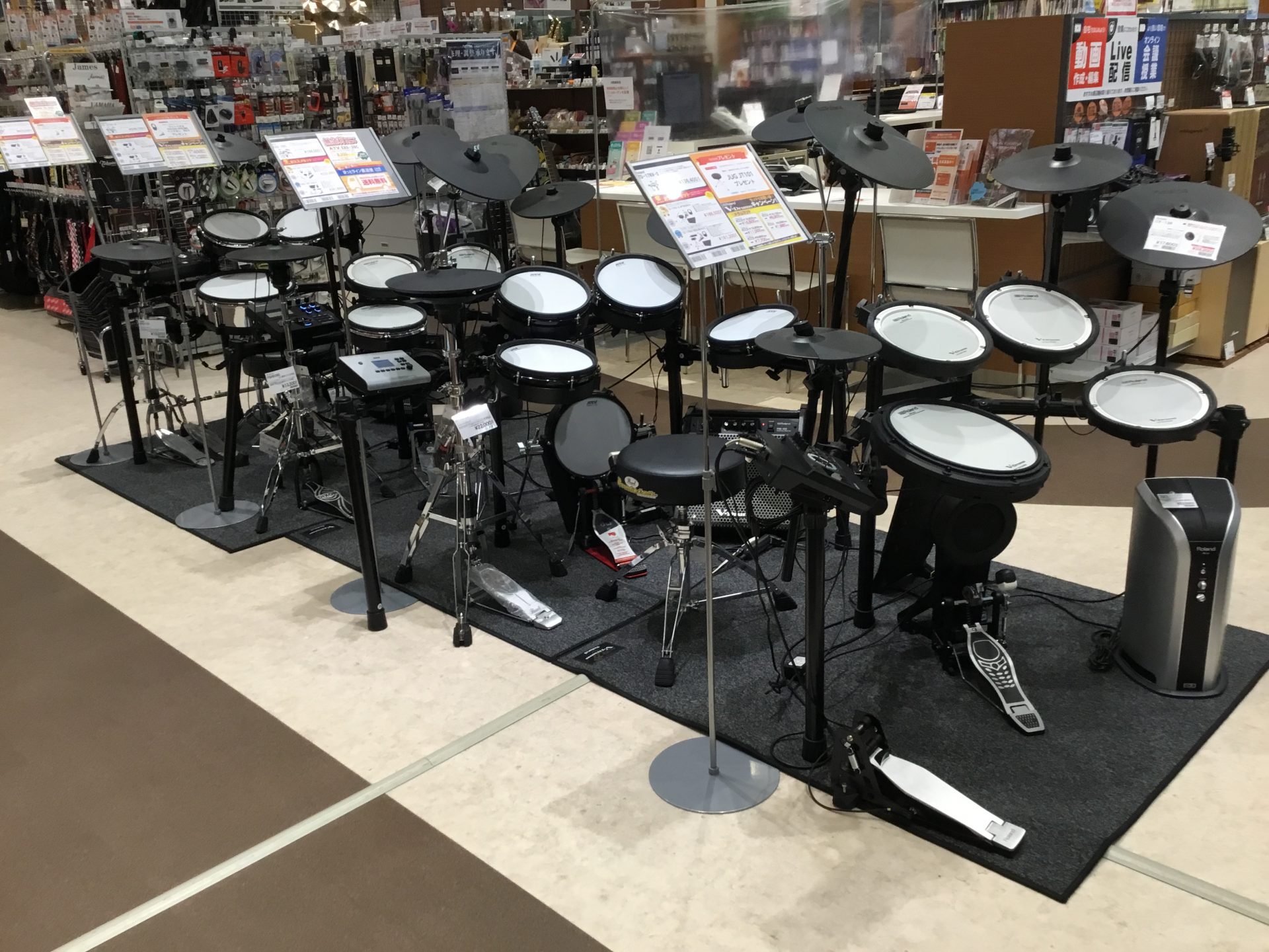 電子ドラム選びは島村楽器イオンモールかほく店にお任せ下さい 北陸 石川県 富山県 福井県 イオンモールかほく店 店舗情報 島村楽器 電子ドラム選びは島村楽器イオンモールかほく店にお任せ下さい 北陸 石川県 富山県 福井県 イオンモールかほく店 店舗情報 島村楽器