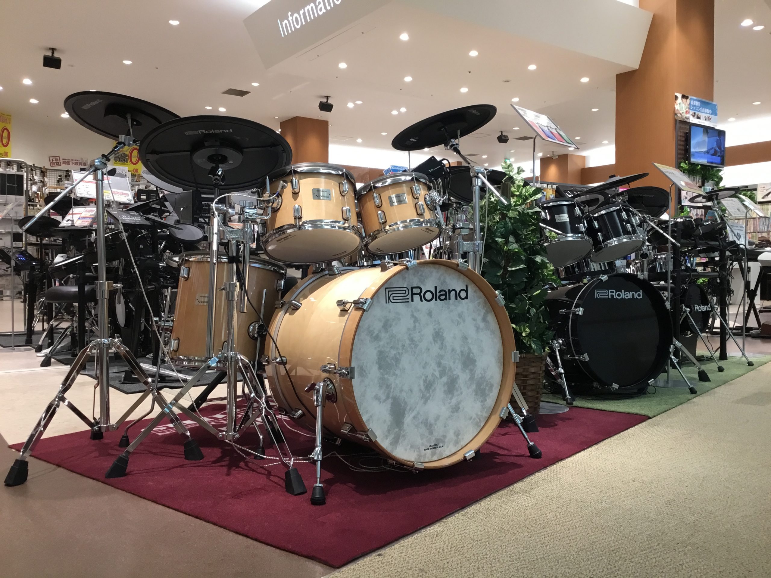 電子ドラムフェア開催 注目の新製品やお買い得な商品が勢揃い 8月1日まで イオンモールかほく店 店舗情報 島村楽器
