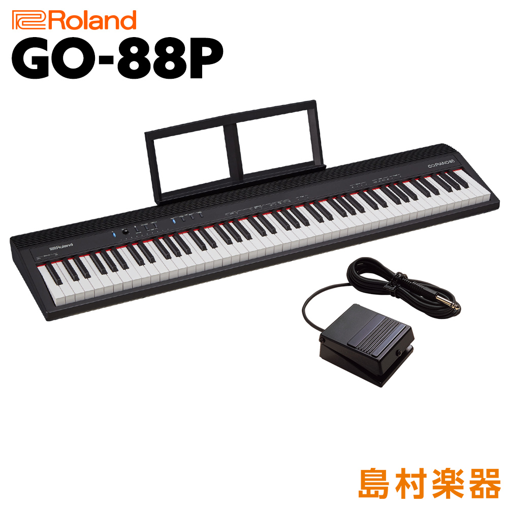 持ち運べる88鍵盤キーボードはコレ！ 遅ればせながら店頭導入をしましたRoland/GO:PIANO88（GO-88P）ですが、その特徴は何といっても軽量！重量7Kgとどこに持ち運ぶにもラクチン。また、バッテリー駆動も可能ですので、場所を選ばず演奏が楽しめます♪ ピアノタイプの鍵盤を採用 上記の記載 […]