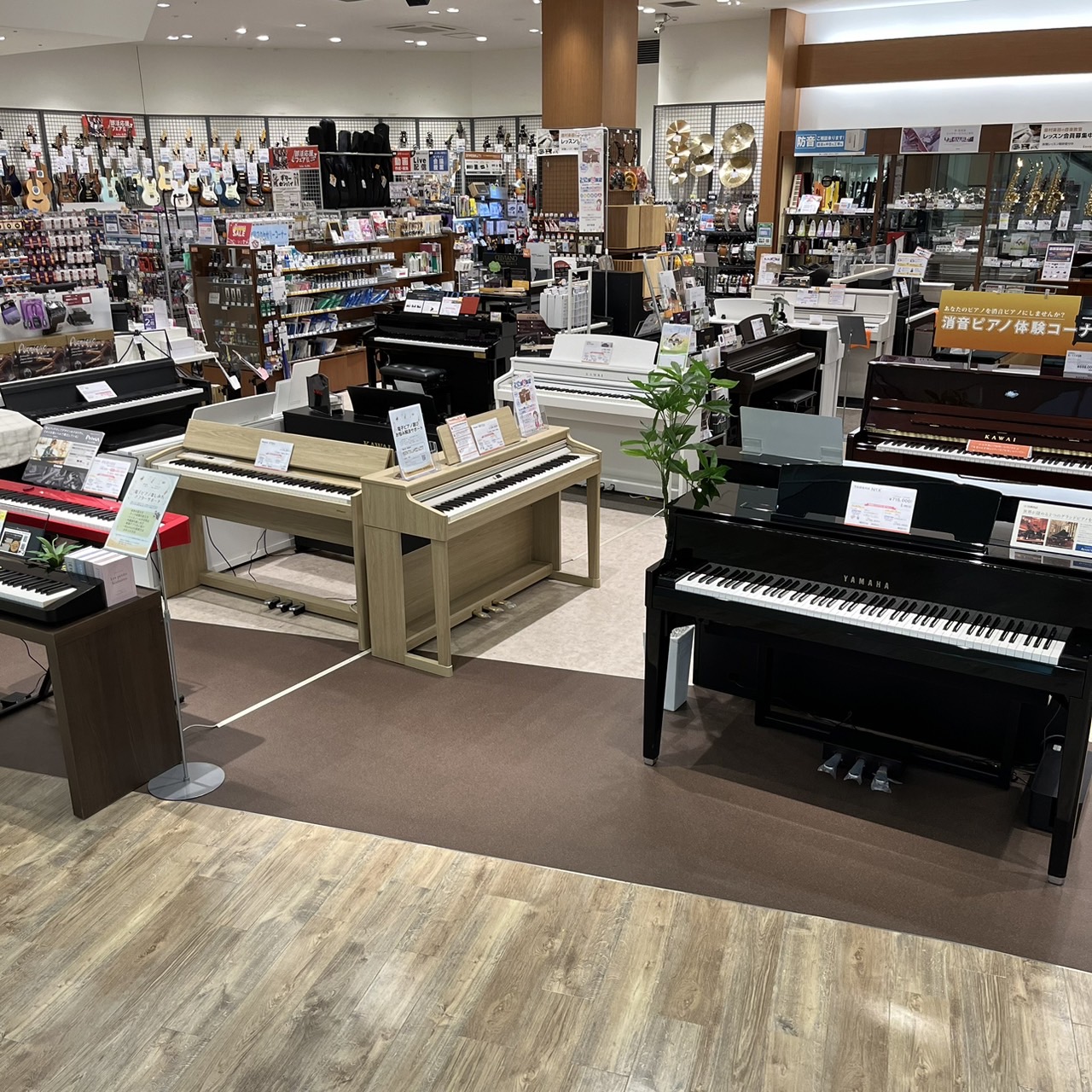 中古電子ピアノ展示状況 最新の在庫状況や状態など、詳細は中古電子ピアノ担当:鶴貝(つるがい)までお問い合わせください。気になることがあれば是非お気軽にお電話ください。☞076-289-0520