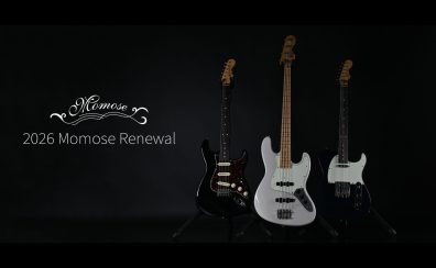 Momose 2026 リニューアルモデル｜新仕様ギター 3本入荷（MC1/R・MC2/M・MT1/R）