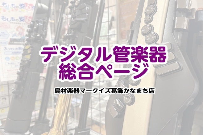 CONTENTSデジタル管楽器とは？展示中商品一覧モデル別比較表お取り寄せも可能です！ご購入後も安心のもしもの安心保証続くか不安・・・という方は「デジタル管楽器サロン」でレッスンを受けてみませんか？デジタル管楽器とは？ デジタル管楽器とは、息を吹き込み、ボタンを押さえるだけで演奏ができる楽器のことで […]
