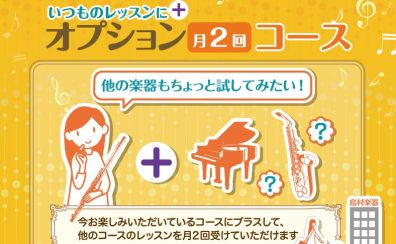 【大人のための音楽教室】サロン会員様限定！オプション月2回コース♪マークイズ葛飾かなまち店