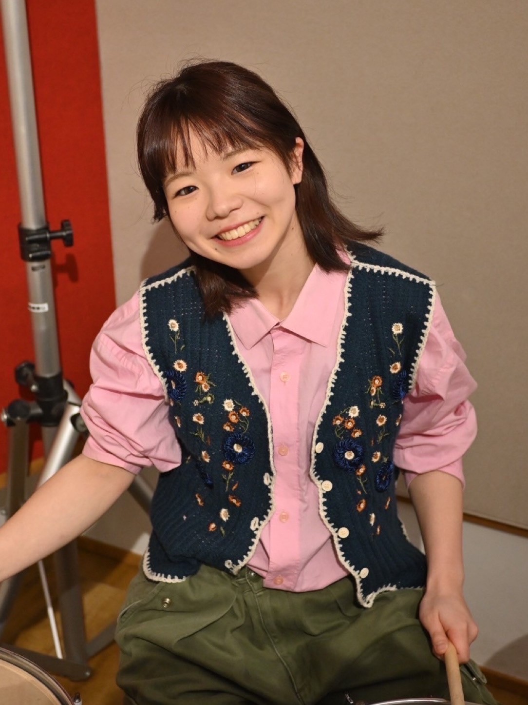 キッズドラム・ドラム科講師上野　桃果（うえの　ももか）