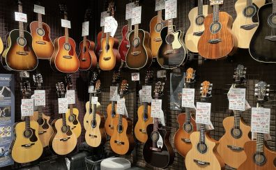 【春はギターの季節!】当店の展示アコースティックギター〜YAMAHA編〜