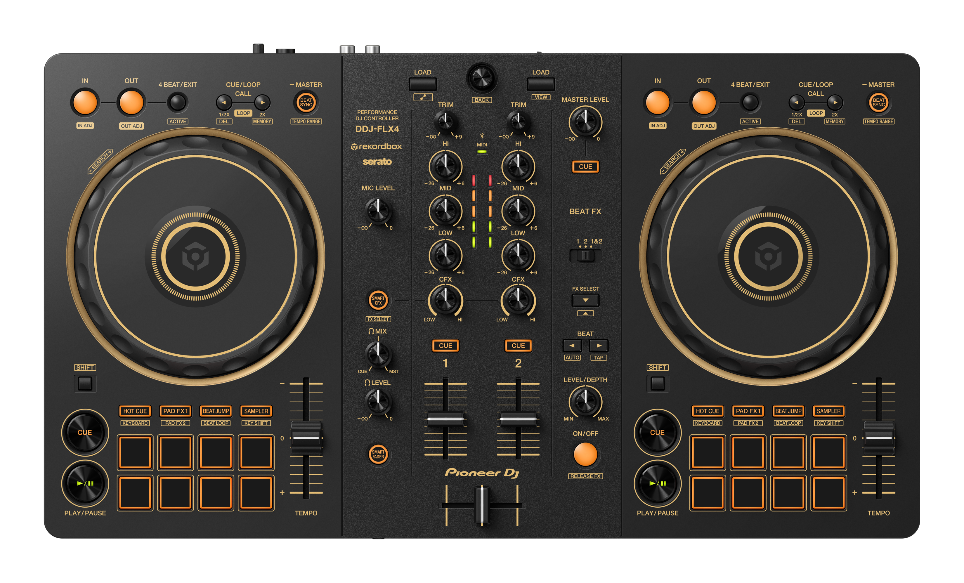 ご予約受付中！】Pioneer DJ DDJ-FLX4-N (GOLD Edition)【2026年6月26