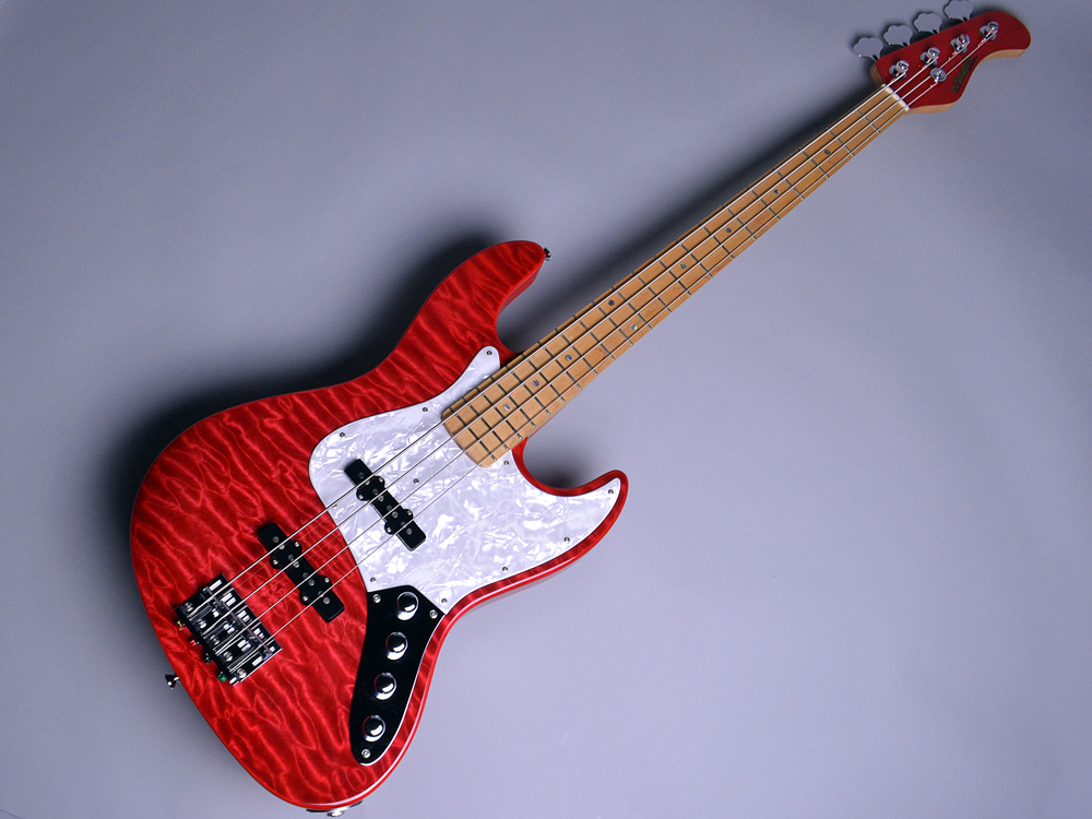 【入荷情報】EDWARDS – E-BUZZ BASS See Thru Festa Red (STFR) 【S/N:ED0729541】