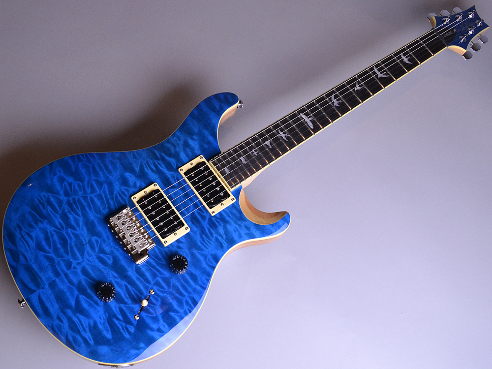 【入荷情報】Paul Reed Smith(PRS) – SE CUSTOM 24 Quilt Maple Limited Blue  Matteo (BT) 【S/N:S03857】