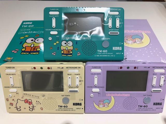吹奏楽におすすめ！サンリオコラボモデルTM-60　第2弾入荷しました！