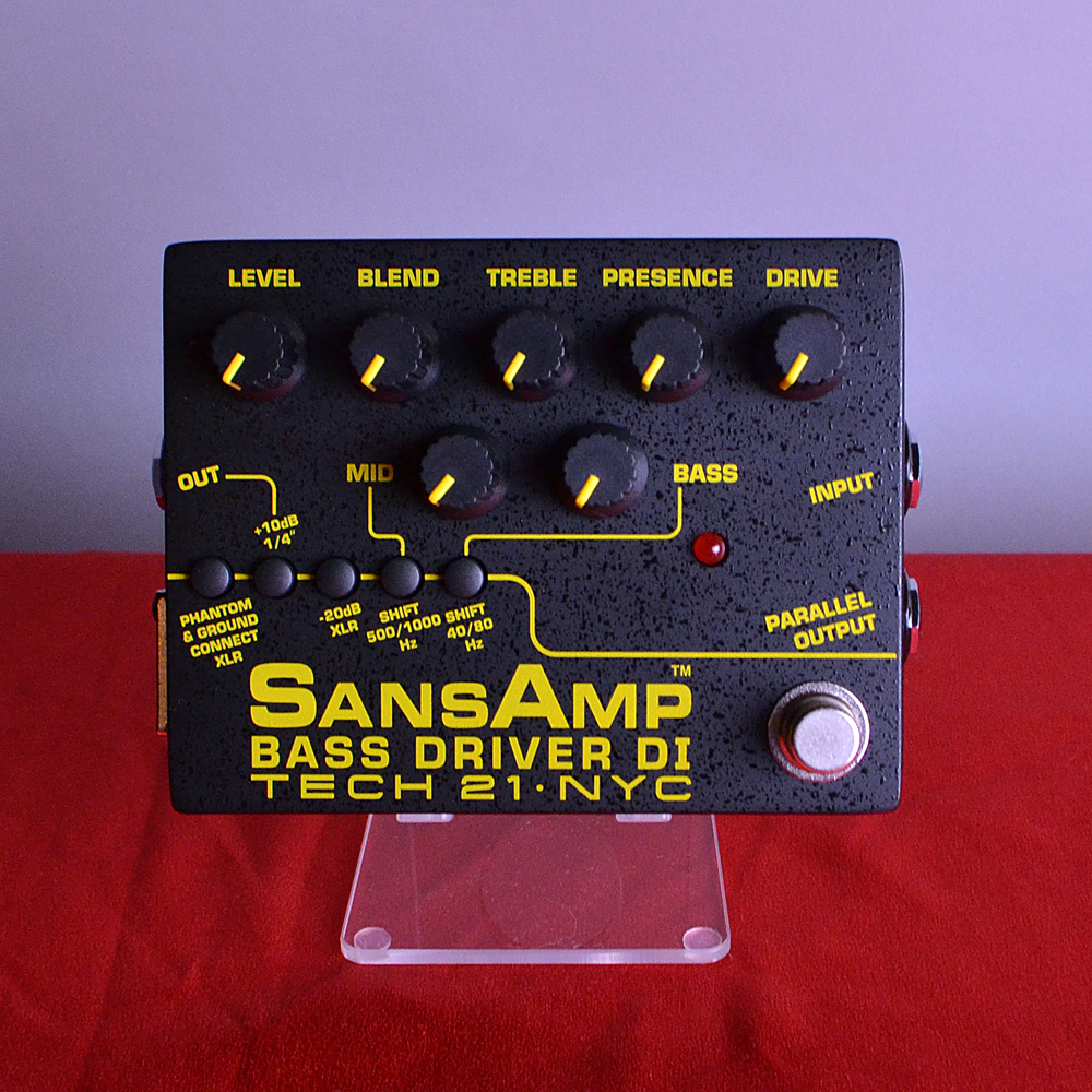 【入荷情報】Tech 21 / SANS AMP BASS DRIVER DI Ver.2