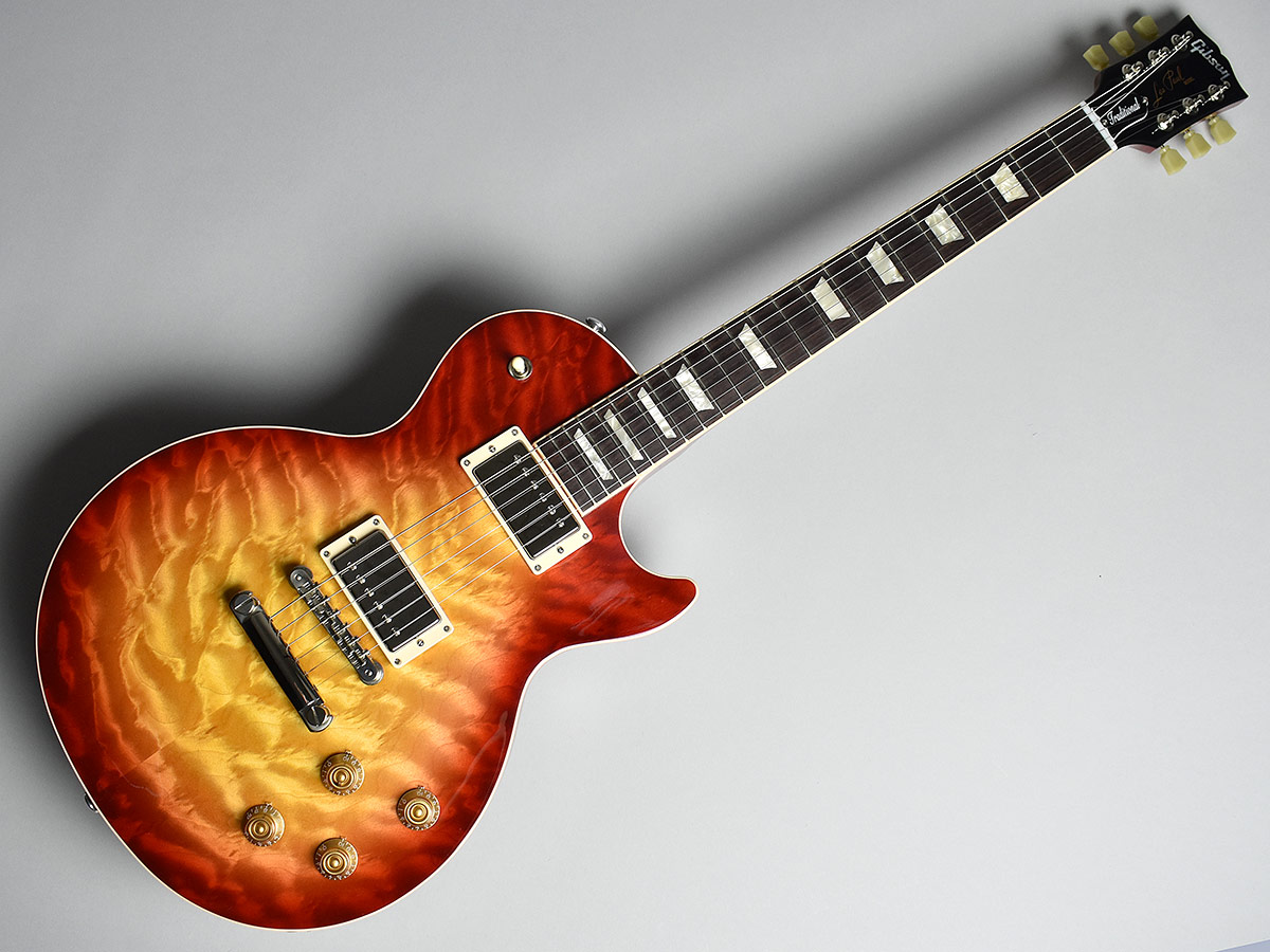 【入荷情報】Gibson – Les Paul Traditional Plus Quilt 2017 Limited Heritage Cherry Sunburst 【S/N:170083611】