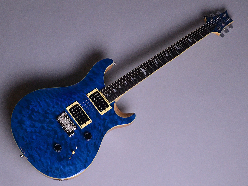 【入荷情報】Paul Reed Smith(PRS) – SE CUSTOM 24 Quilt Maple Limited Blue  Matteo (BT) 【S/N:S20196】