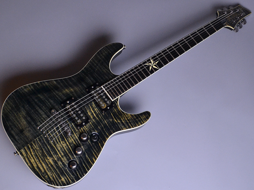 【入荷情報】SCHECTER – C-1 Diamond Series Exotic Star Snow Leopard finish【S/N:H0801687】