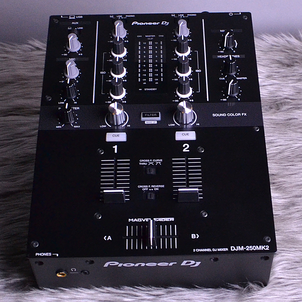 【入荷情報】箱無しB級特価品 Pioneer Dj – DJM-250 MK2 DJミキサー rekordbox dvs付属 【S/N:QBMP000215JP】