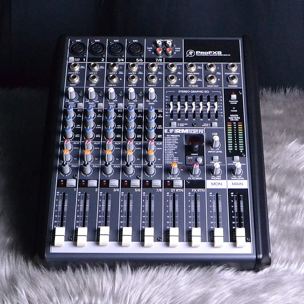 【入荷情報】Mackie – 中古 ProFX Series ProFX8 【S/N:003290800BPCV1620】