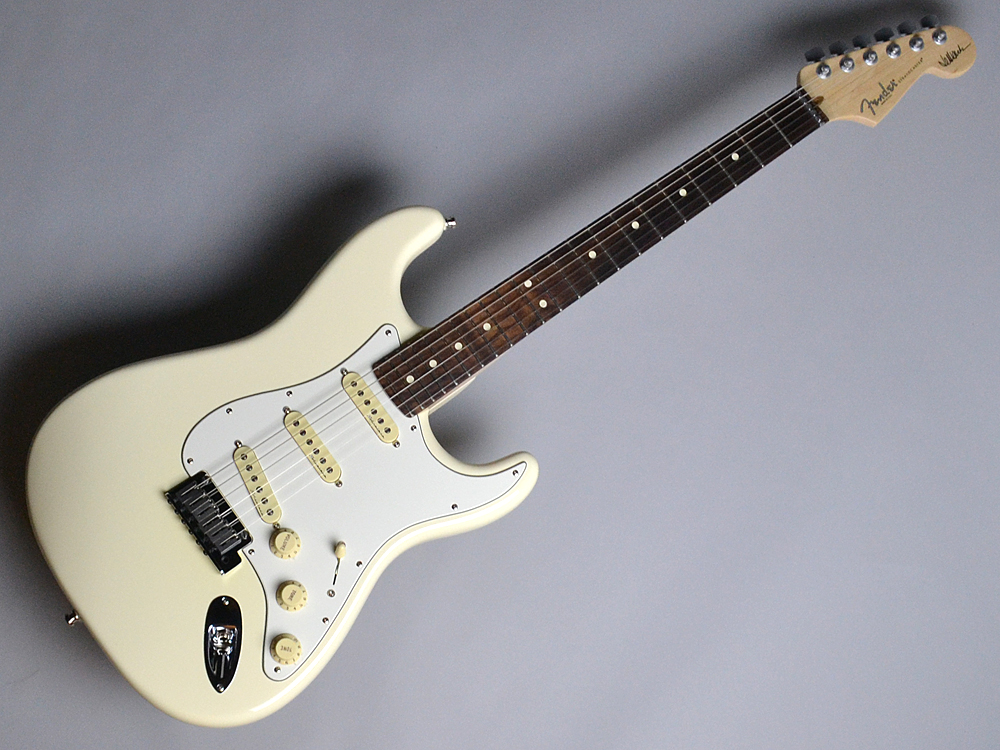 【入荷情報】Fender – JEFF BECK STRATOCASTER Olympic White (OWT) 【S/N:US17048639】