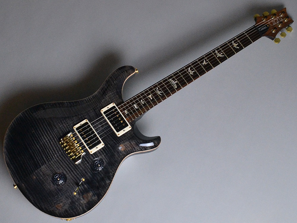 【入荷情報】Paul Reed Smith(PRS) – Custom 24 Pattern Thin 10 Top Gray Black (GB) 【S/N:17 239907】