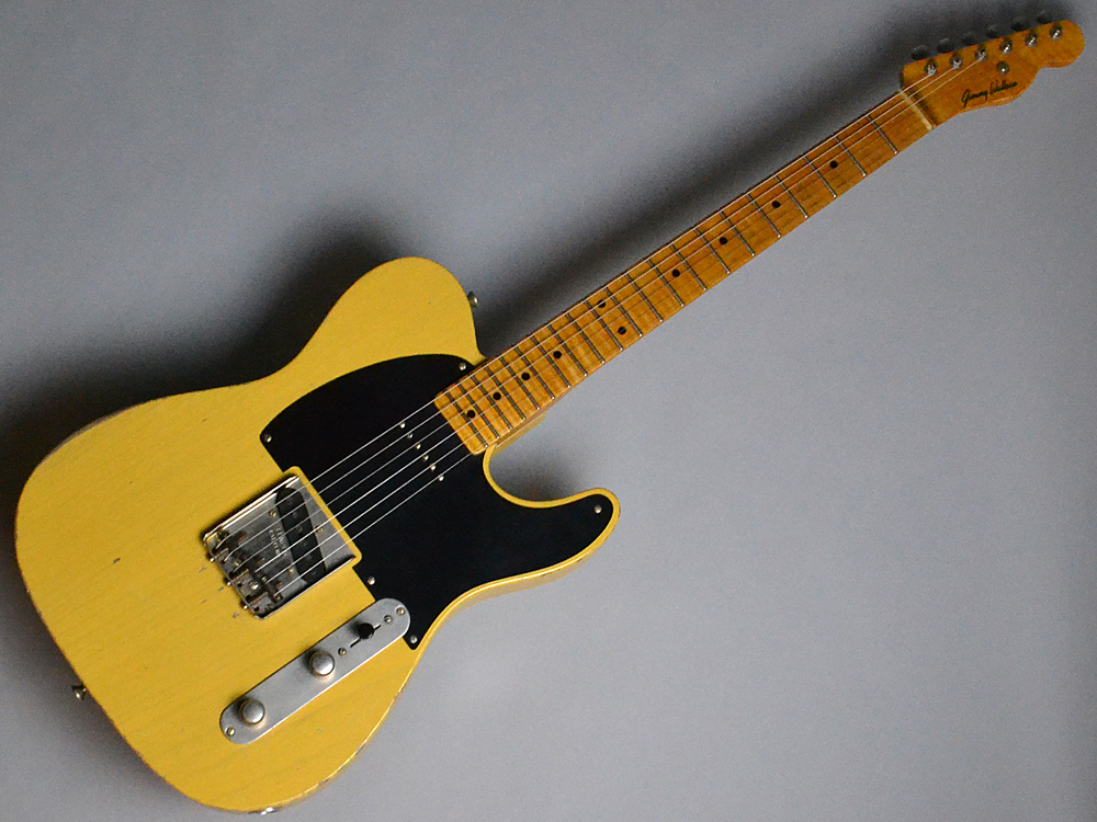 【入荷情報】JIMMY WALLACE – Tele w/P90 MN (Jimmy Wallace Tele Stealth) Butterscotch Blonde (BTB) 【S/N:R16212】
