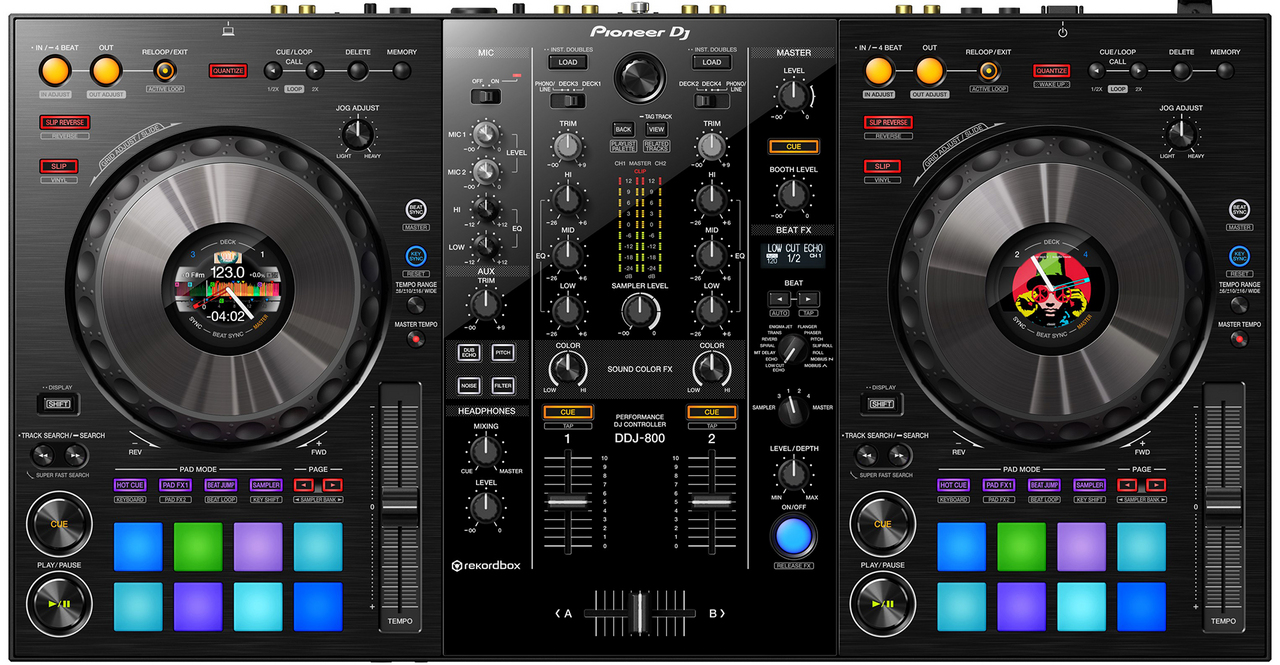 Pioneer DJより新たなPCDJコントローラー[!!『DDJ-800』!!]が新発売となりました!!]]ジョグにカラーディスプレイを搭載していることで人気のDDJ-1000の弟分として誕生したモデルですが、]]DDJ-1000よりも軽量化＆小型化を実現しており、持ち運びしやすく、設置場所も確保 […]