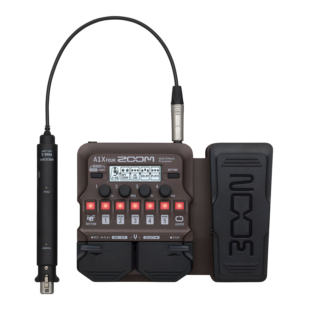 【入荷情報】ZOOM / A1X FOUR Multi-Effects Processor