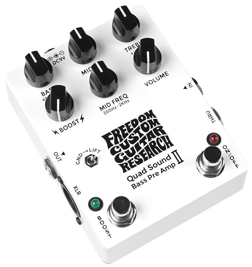 【入荷情報】FreedomCGR / Quad Sound Bass Preamp Ⅱ