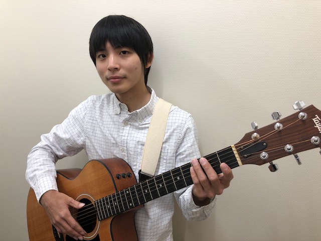 【音楽教室講師紹介】アコースティックギター・エレキギター科　新井 星弥　金沢で習うギター教室