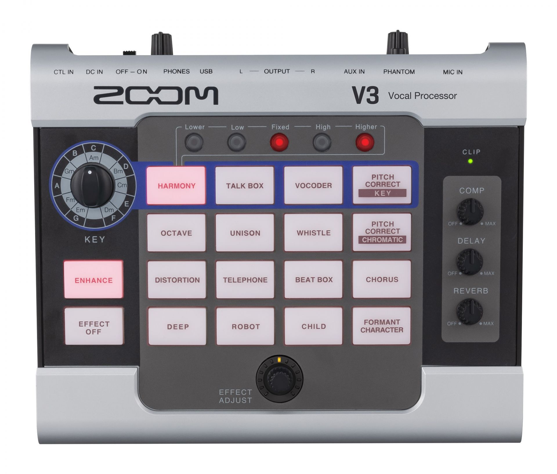 【予約受付中】新商品ヴォーカルエフェクター ZOOM V3