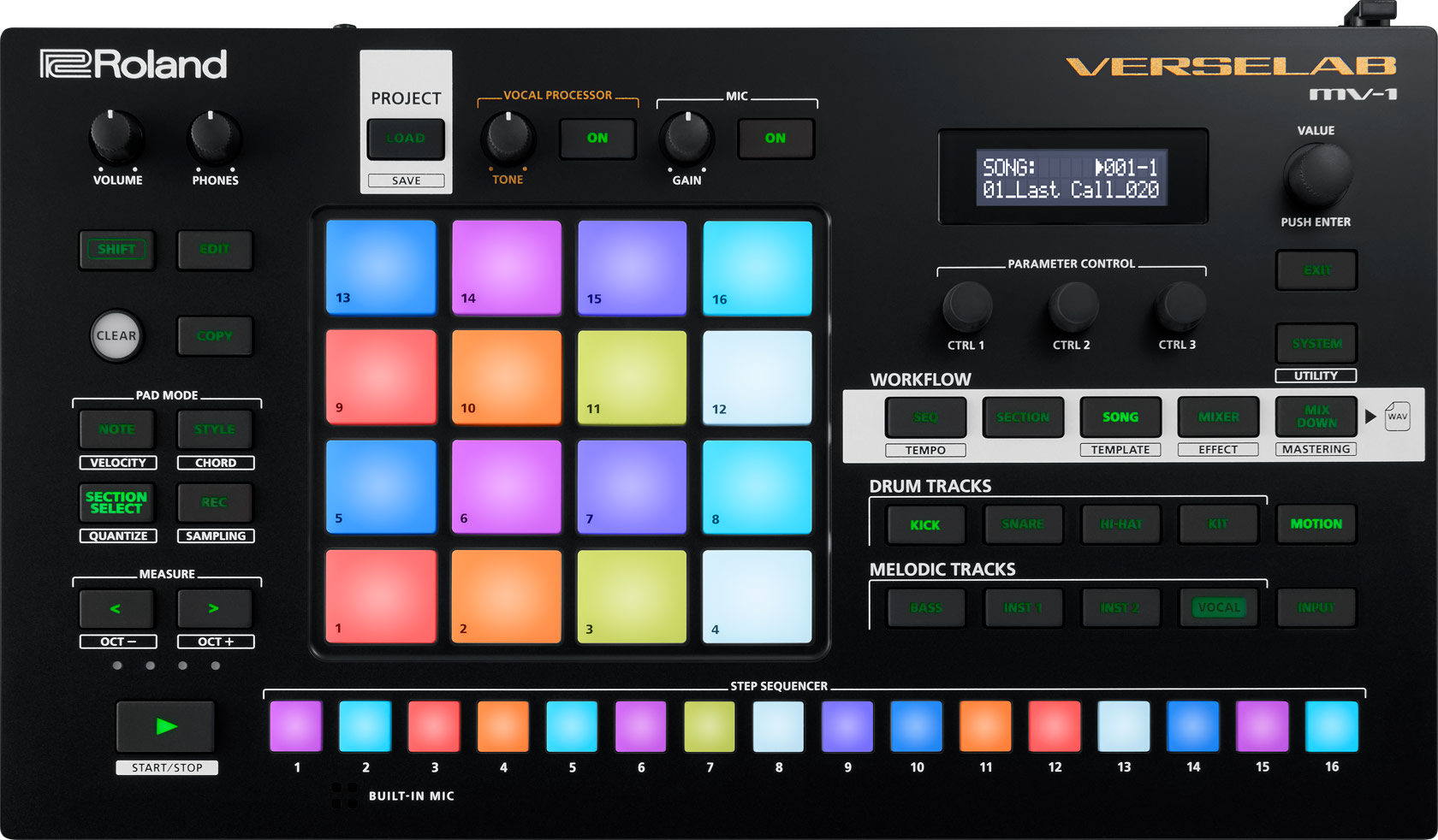 ROLAND新製品　VERSELAB　MV-1で最新のレコーディング環境を！