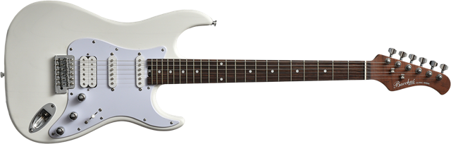 エレキギターSGS-ASH RSM (WHT / White)