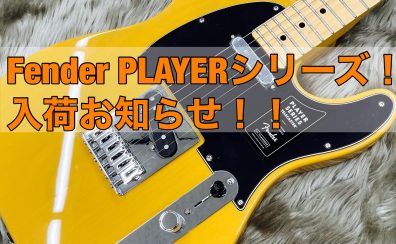 【入荷情報】Fender PLAYER TELE MN入荷お知らせ