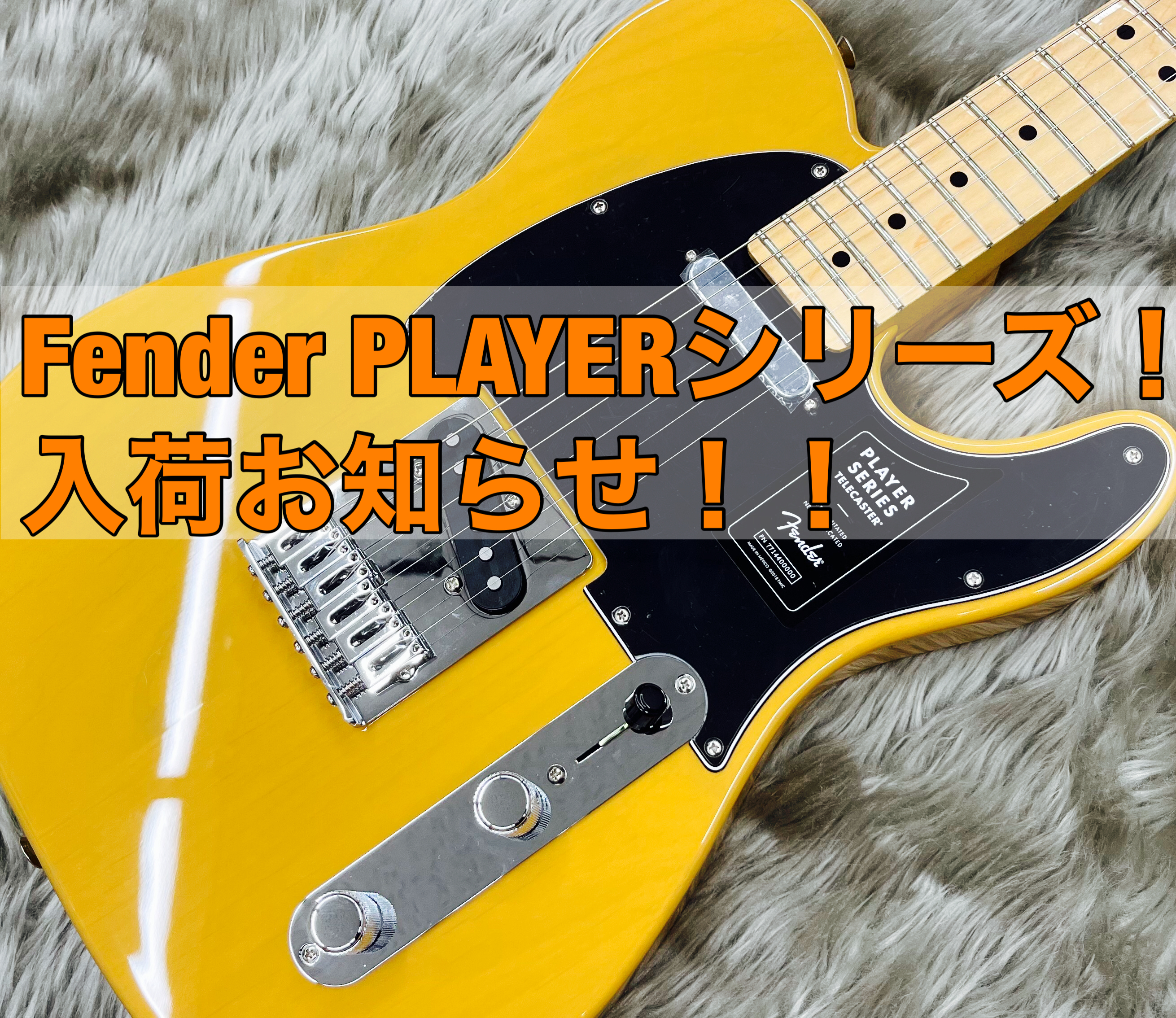 皆さん、こんにちは。エレキギター担当の若林です。今回はFender PLAYERシリーズが入荷しましたのでご紹介します。 CONTENTS商品情報スペックお問い合わせ商品情報 スペック お問い合わせ