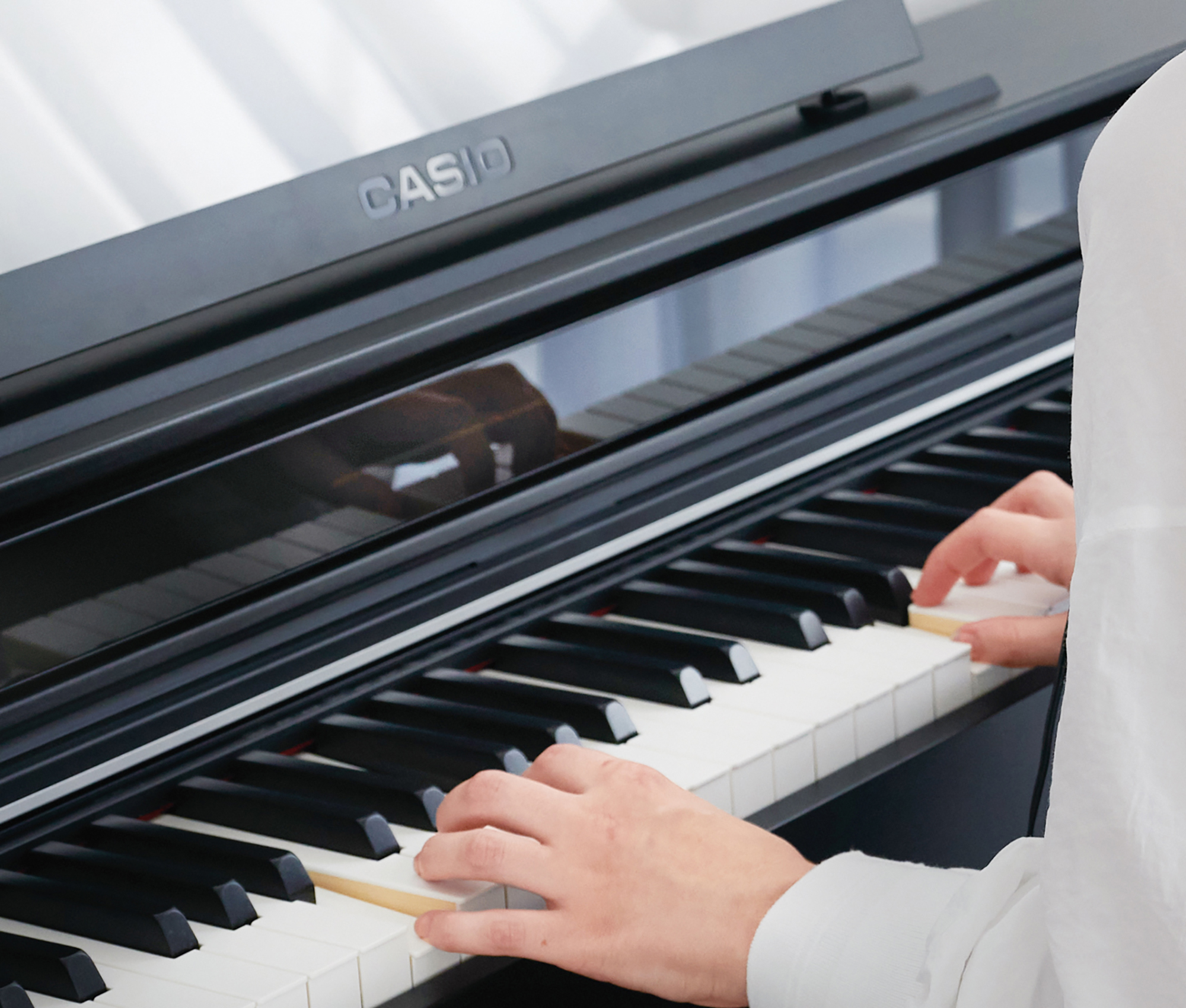 グランドピアノの演奏性と表現力を追求した鍵盤